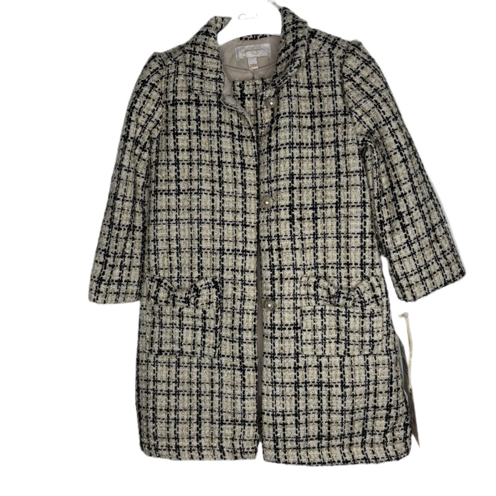 24M Chic Plaid Coat, Dress and Unders